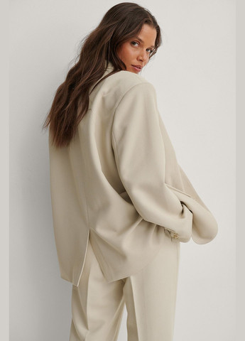 Бежевый женский жакет,бежевый, NA-KD -