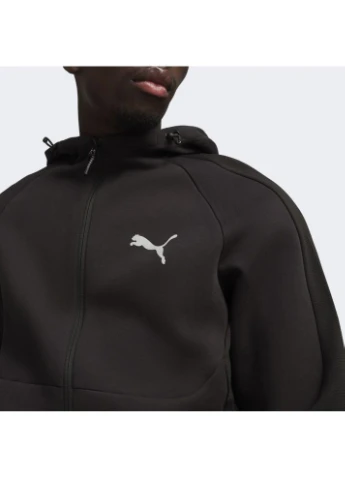 Черная футболка-спортивный костюм evostripe fz dk black 678995-01__678997-01 для мужчин Puma
