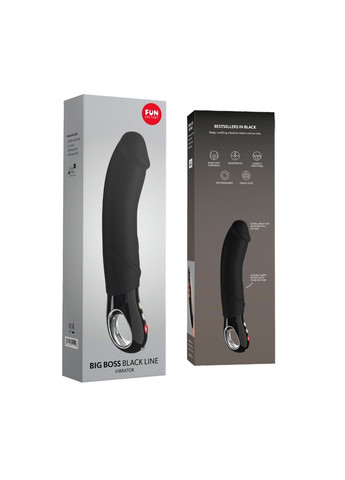Вибратор для точки G BIG BOSS black Fun Factory (317256043)