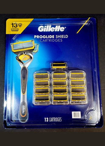 Змінні картриджі ProGlide Shield (13 шт) Gillette (278773606)