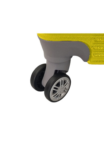 Валіза дорожня велика L 0508 пластикова Carbon (297644279)