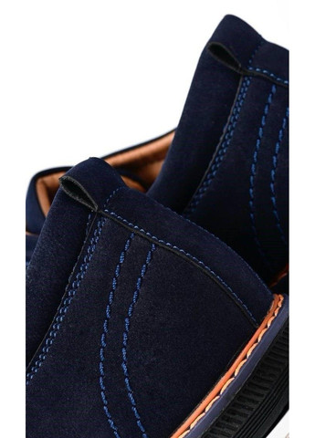 Туфлі чоловічі шнурки сині UFOPP (305847716)