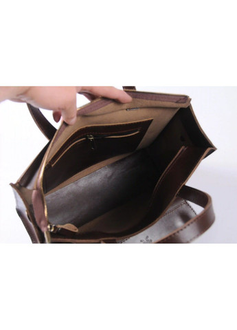 Сумка ручної роботи з натуральної шкіри "крейзі хорс" Helen Ларго (372290073)