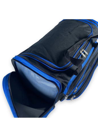 Дорожня сумка одне відділення дві бокових кишені фронтальні кишені розмір: 55*30*25см чорносиня Kaiman (266912172)