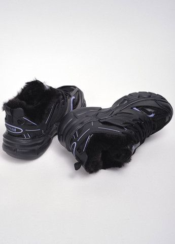 Чорні зимовий кросівки зимові на хутрі 342000 Power