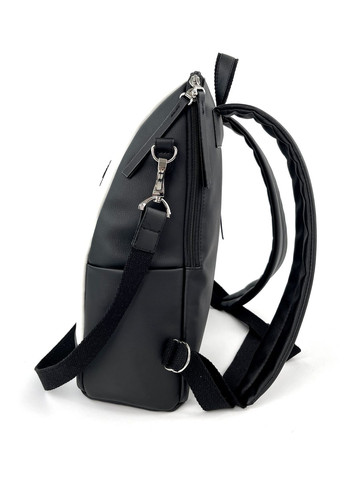 Рюкзак з відділенням для ноутбука 240040 чорно-білий Alba Soboni (299338982)