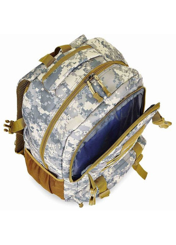 Рюкзак тактический штурмовой (полиэстер, нейлон, р-р 48x30x17см, 25л, Камуфляж пиксель) (TY-0860_Камуфляж пиксель ACUP) Record (361433509)