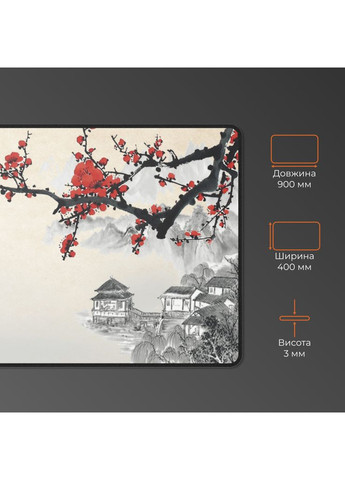 Килимок для мишки MP275W Black (MP275W) GAMEPRO (372625668)