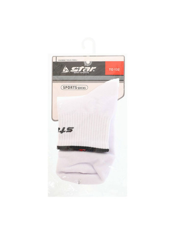 Шкарпетки спортивні TO132 розмір UKR / 24-26 см Білий Star (311568459)
