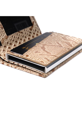 Візитниця із натуральної фактурної шкіри під змію 20985 Karya (331907977)