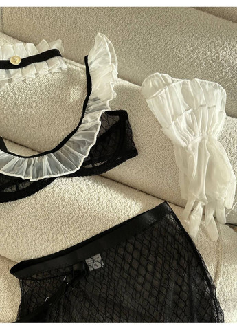 Черный демисезонный женский ролевой костюм | чёрная соблазнительница Vital-Textile 126/8