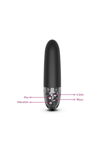 Вибратор с электростимуляцией Sleak Freak Black Edition женский вибромассажер Mystim (298572786)