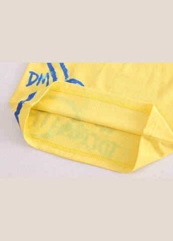 Комбінований літній костюм на літо хлопчику жовта футболка і шорти в ведмедиками 10496 No Brand