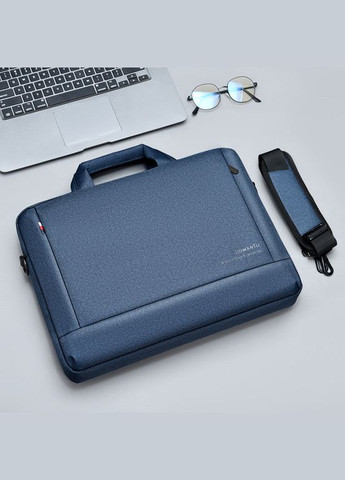 Сумка для ноутбука або документів протиударна 15,6-17" Dumantu Синя ( код: IBN017Z ) Digital (325449250)