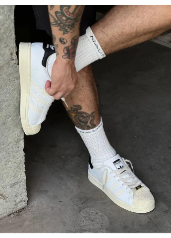 Бежевые демисезонные кроссовки мужские adidas superstar beige v2 адидас суперстар No Brand
