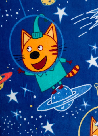 Плед флісовий Космічні котики 150x200 см Love You (334671902)