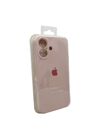 Чохол для смартфона Silicone Full Case AA Camera Protect для Apple iPhone 17 57, Dusty Pink Silicone Case (382474709)