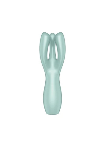 Клиторальный вибратор Threesome 3 Mint с тремя пальчиками CherryLove Satisfyer (283251334)