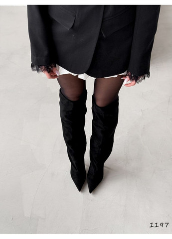 Чорні ботфорти Helen (372452974)