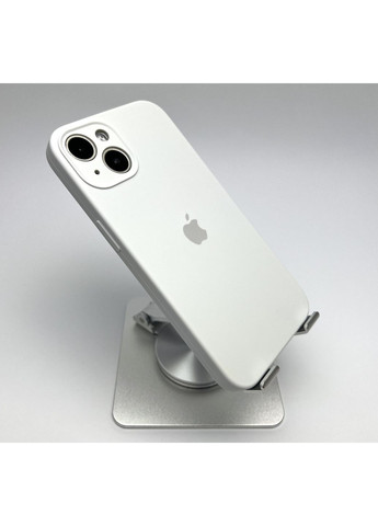 Чехол на айфон 13 для iPhone 13 full camera силиконовый с микрофиброй White / Silicone Case (369137404)