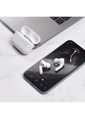 Бездротові навушники EW05 Plus Active noise cancelling true wireless BT headset White Hoco (380484408)