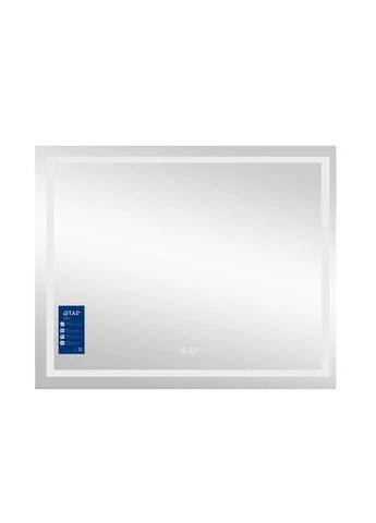 Зеркало Mideya (DC-F614) 1000х800 с LED-подсветкой Touch, с антизапотеванием, диммером QT2078F614W Qtap (395930488)