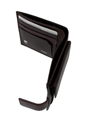 Чоловіче портмоне з натуральної шкіри Braun Buffel 662 коричневе 10.5 x 9 x 2 Karya (367263585)