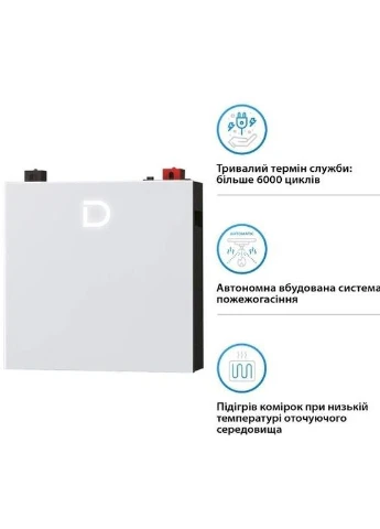 Батарея LiFePo4 DL5.0C Pro 51.2V - 100Ah (DL5.0C Pro) Dyness (391461676)