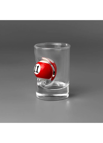 Набор рюмок 6 шт. вставки: шар для бильярда | Изделия ручной работы Handmade 225-001-049 (366889337)