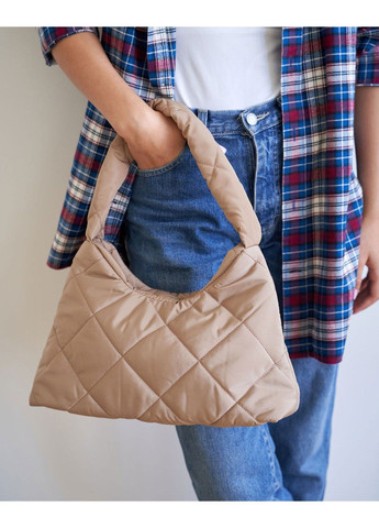 Жіноча сумка «Лулу» бежевий кубик WeLassie (315688325)