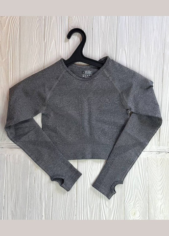 Женский спортивный комплект для фитнеса костюм для спорта бесшовные лосины и лонгслив размер ( ) No Brand (330618825)