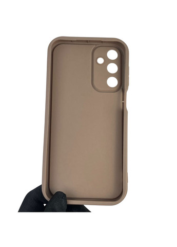 Чохол силіконовий Soft Touch з 3D принтом для Galaxy M15 5G коричневий (Повний захист камери) Samsung (371652989)