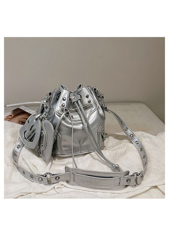 Женская сумка-мешок 638 кросс-боди с зеркалом No Brand (349442059)