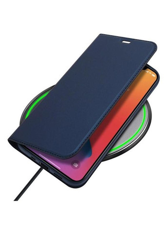 Чохол книжка з кишенею для візиток для Apple iPhone 12 Pro Max (6.7") Синій Dux Ducis (372163216)