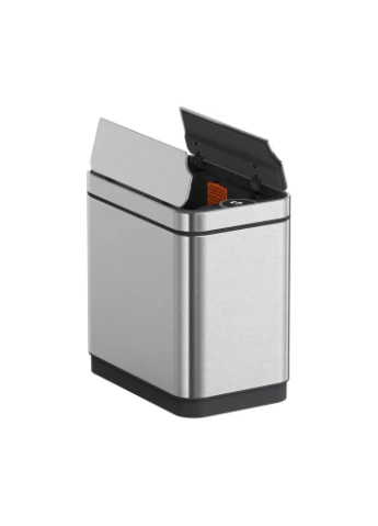 Мусорное ведро сенсорное прямоугольное TC-020112-02 12 л цвет нержавейка (KR5582) KOER (341331730)