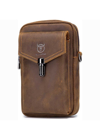 Чоловіча шкіряна сумка на пояс 18х13х5 см BULL (315872065)