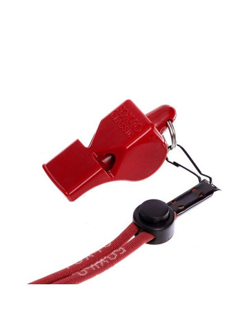 Свисток суддівський пластиковий (115dB, на шнурі, Червоний) () (FOX40-CLASSIC_Червоний) Fox 40 (361434076)