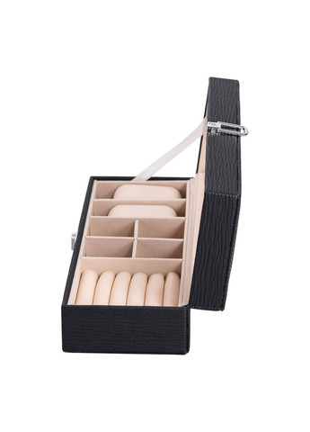 Скринька для прикрас із еко шкіри 31×11×8 см органайзер для ювелірних виробів HP-5-5B Yiwu (353505070)