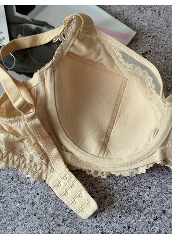 Бежевый мягкий бюстгальтер бежевый Lanny Mode