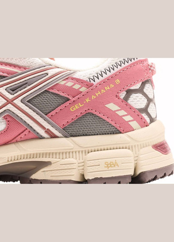 Жіночі кросівки Asics Beige Pink No Brand Gel-Kahana 8 рожеві демісезони (323001634)