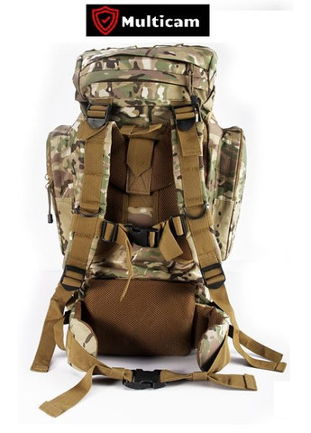 Тактический рюкзак Smart GRU-09, 65л. c дождевиком, цвет мультикам, для ЗСУ Multicam (292632167)