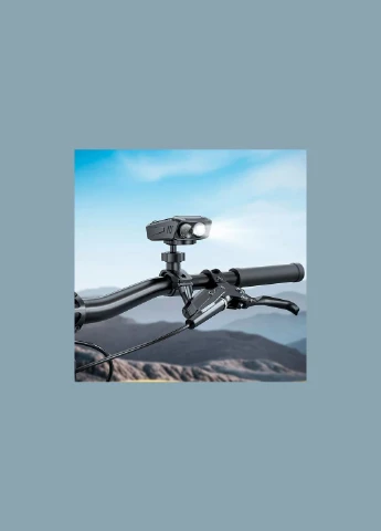 Відеореєстратор для вело/мото DV104 4K Riding Recorder Black Hoco (347585695)
