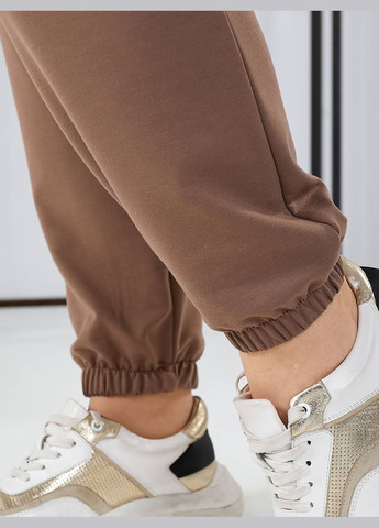 Женские брюки цвет мокко р.50/52 450095 New Trend (282427070)
