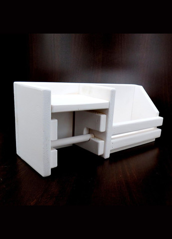 Держатель для туалетной бумаги из дерева Литиум зефир (ДТБ-001820) No Brand (328091656)