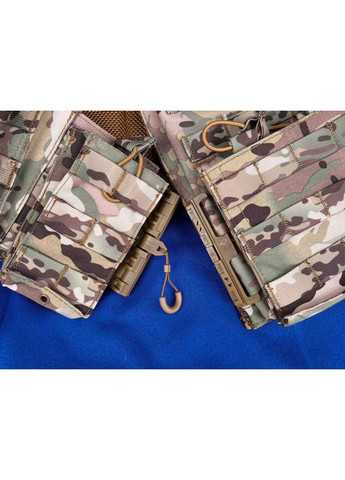 Плитоноска (без плит) + подсумки + быстросъемная + боковые карманы под плиты (Мультикам) Yakeda (332636105)