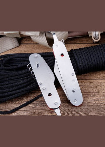 Столовий набір складаний, роз'ємний 10 в 1 Велика ложка і виделка! Orange No Brand (370770531)