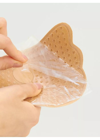 Бежевый невидимка бесшовный невидимый бюстгальтер на силиконовой основе клейкий многоразовый бюст невидимка силиконовый лифчик со шнуровкой Cindylove без косточек нейлон, силикон