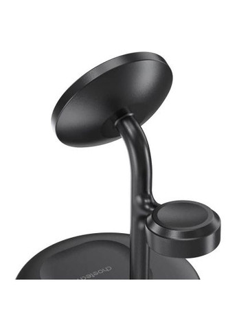 Зарядное устройство (T585-F-101-CCBK) CHOETECH 15W 3-in-1 Magnetic Wireless Fast Charger black (369879340)