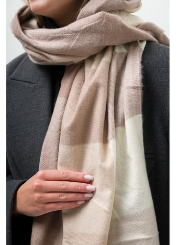 Шарф у клітинку Terner Beige Without (365873885)