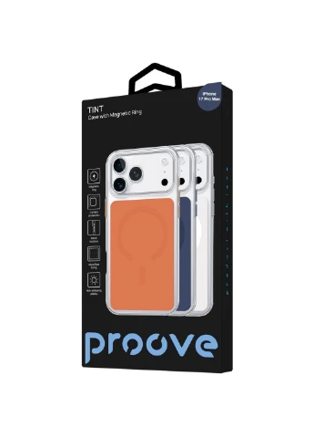 Чохол Tint Case with Magnetic Ring iPhone 17 Pro Max Deep Blue Proove (388097304)